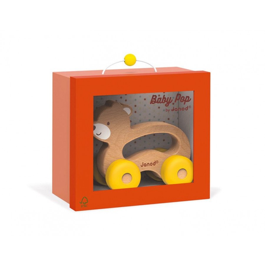 Janod - Miś pojazd Baby Pop - Esy Floresy 