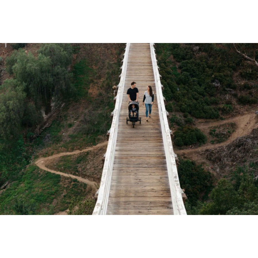 Bumbleride - Wózek spacerowy Indie (2020) Matte Black - Esy Floresy 