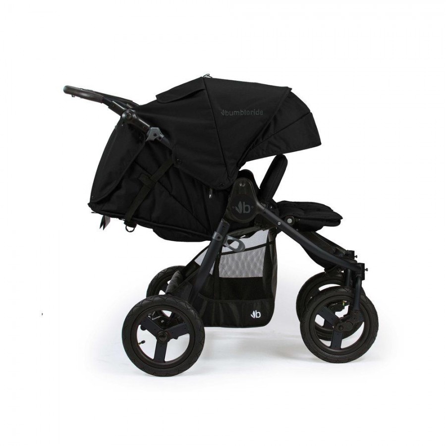 Bumbleride - Wózek bliźniaczy Indie Twin (2020) Matte Black - Esy Floresy 