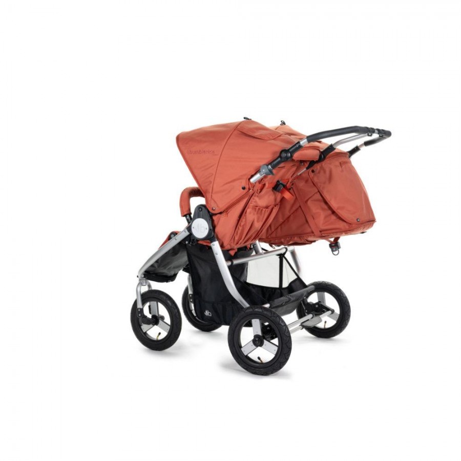Bumbleride - Wózek bliźniaczy Indie Twin (2020) Clay - Esy Floresy 