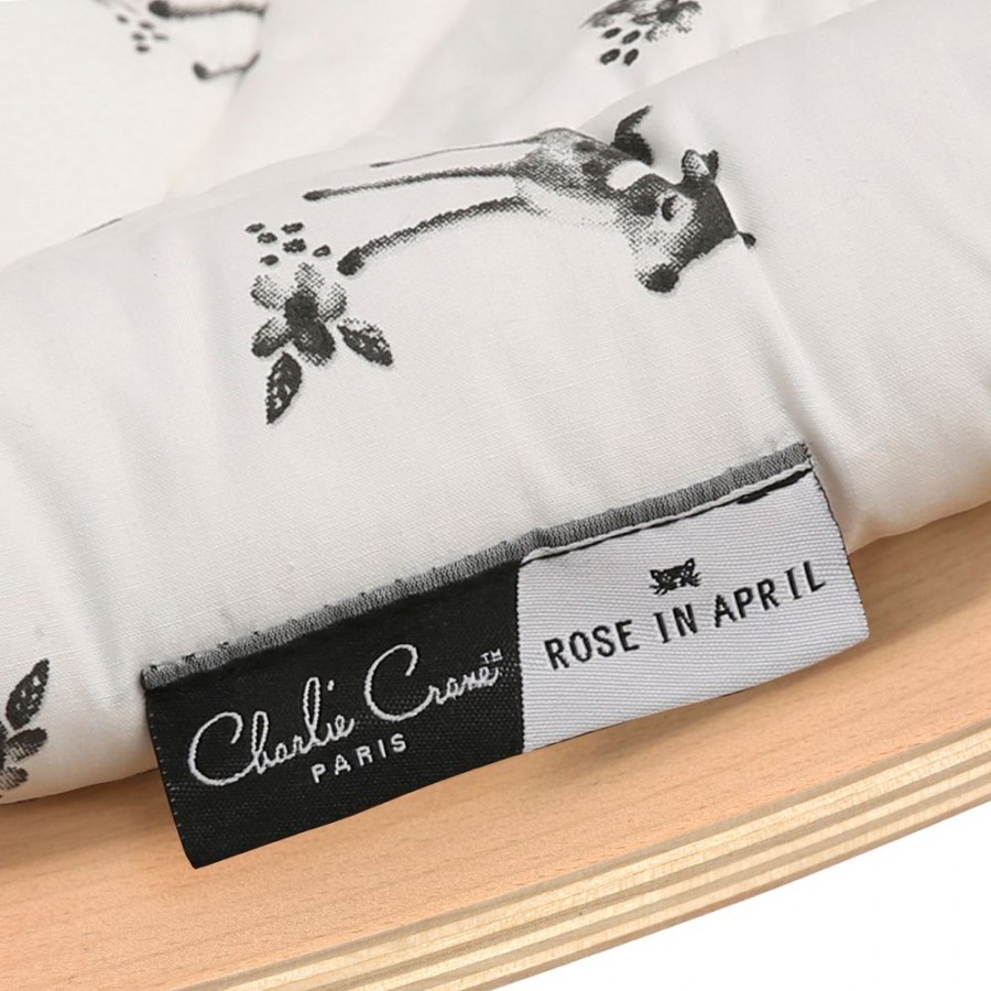 Charlie Crane - Leżaczek Levo buk Rose in April Fawn - Esy Floresy 