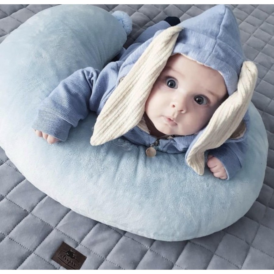 Bon Bon Kids - Poduszka do karmienia szara - Esy Floresy 