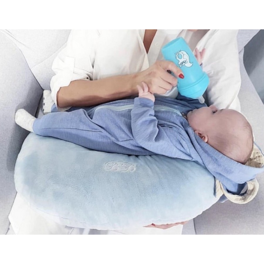 Bon Bon Kids - Poduszka do karmienia błękitna - Esy Floresy 