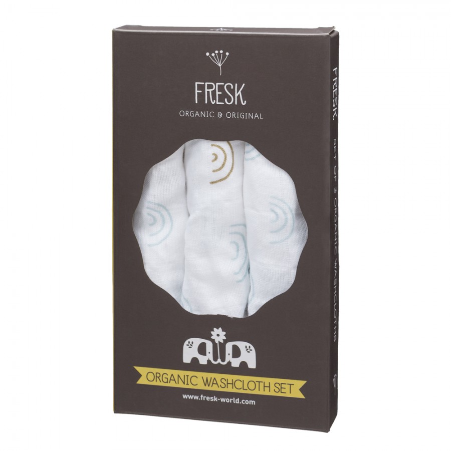 Fresk - Myjki zestaw 3 szt. Tęcza Ether blue - Esy Floresy 