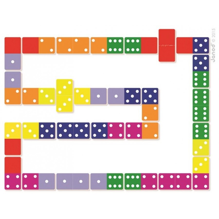 Janod - Domino Dżungla XL - Esy Floresy 