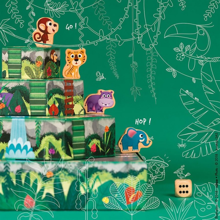 Janod - Gra wyścig Dżungla - Esy Floresy 