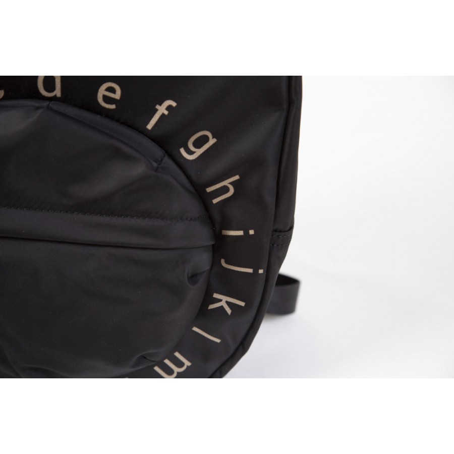 Childhome - Plecak dziecięcy ABC Czarno-złoty - Esy Floresy 