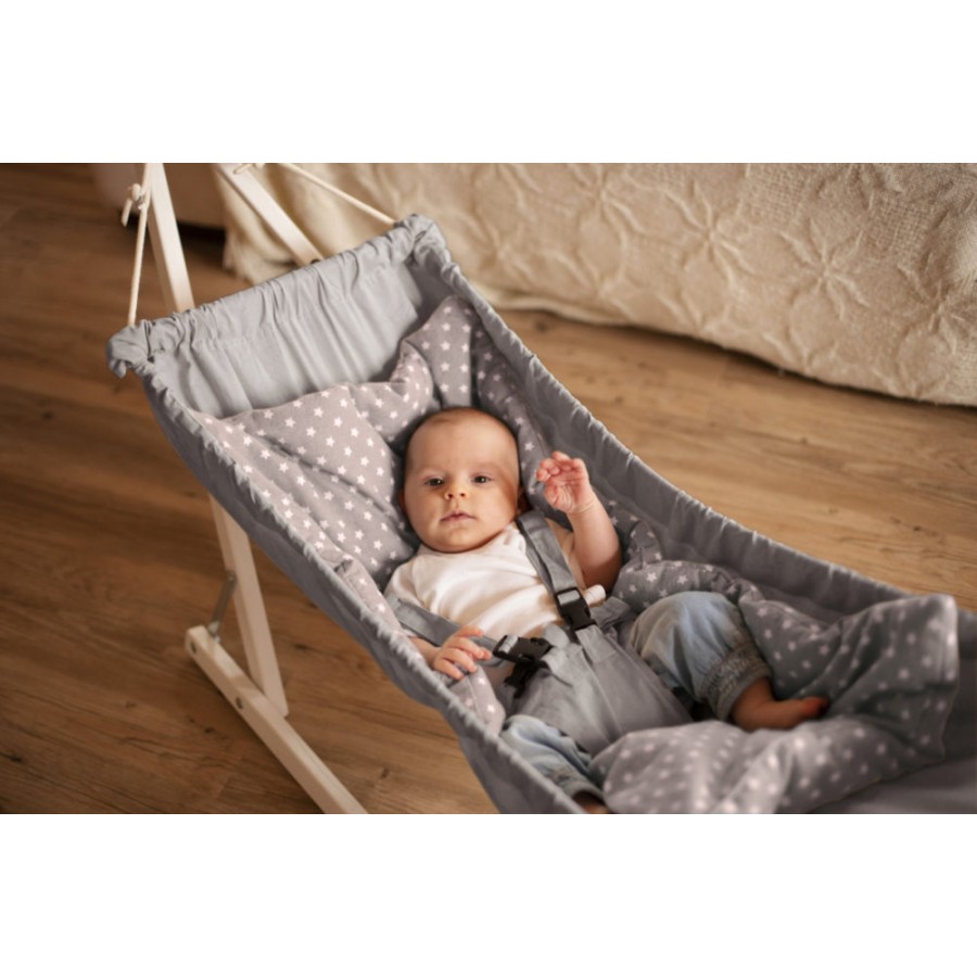 AMAZONAS - KOALA SILVER EDITION - HAMACZEK Z DREWNIANYM STOJAKIEM - Esy Floresy 