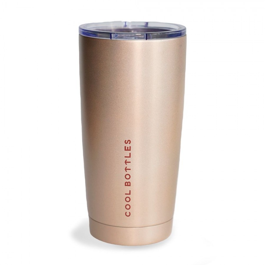 Cool Bottles - Kubek termiczny 550 ml Metallic Gold - Esy Floresy 