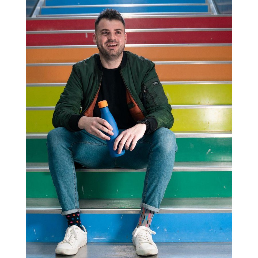 Cool Bottles - Zakrętka 260-350-500 ml Vivid Orange - Esy Floresy 