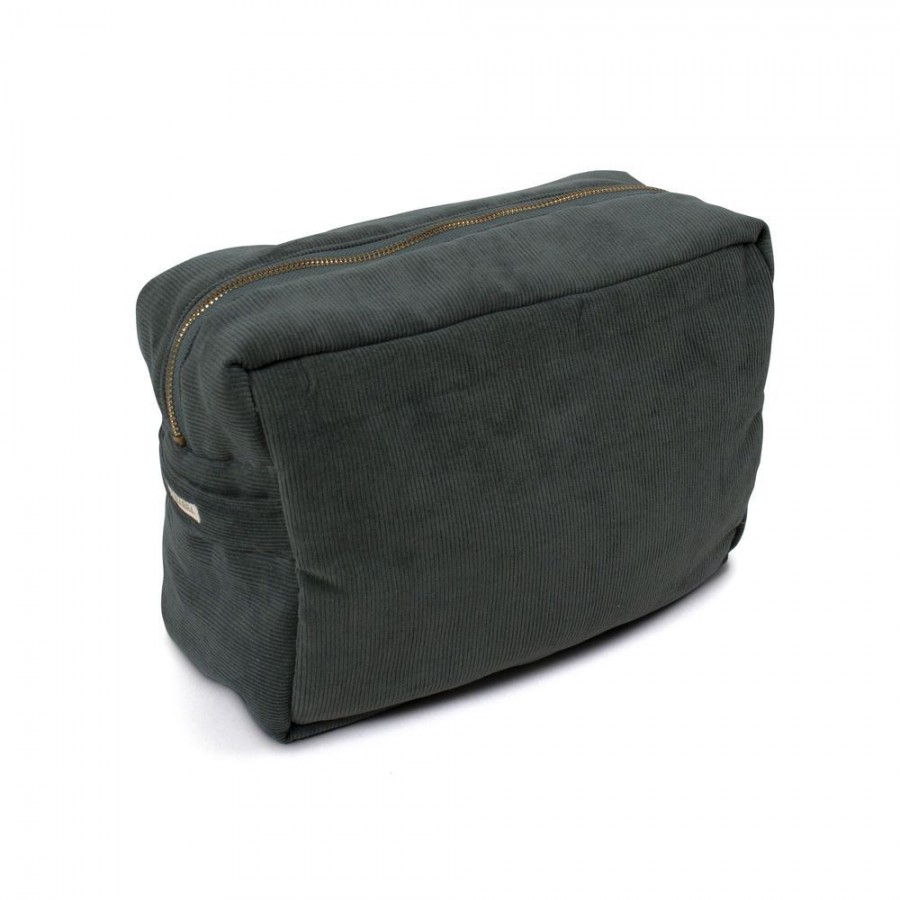  Filibabba - Kosmetyczka duża Sztruks Pine Green - Esy Floresy 