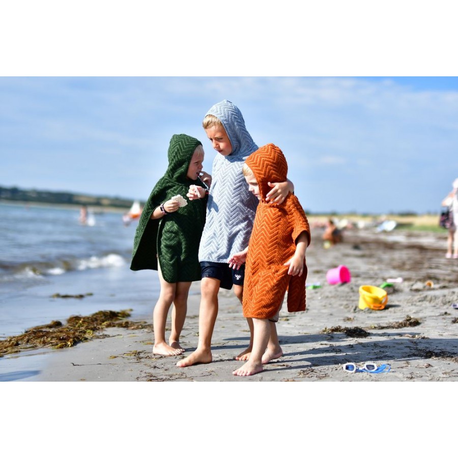 Filibabba - Poncho Zigzag Rust - Esy Floresy 