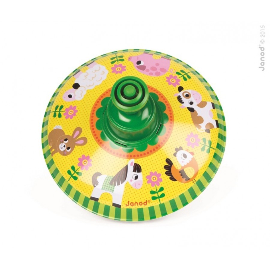 Janod - Bączek metalowy Farma Zielony - Esy Floresy 