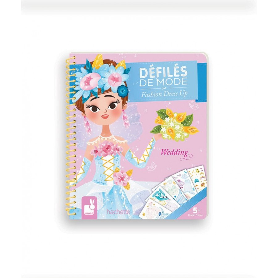 Janod - Zeszyt/kołonotatnik kreatywny Pokaz mody Ślub - Esy Floresy 