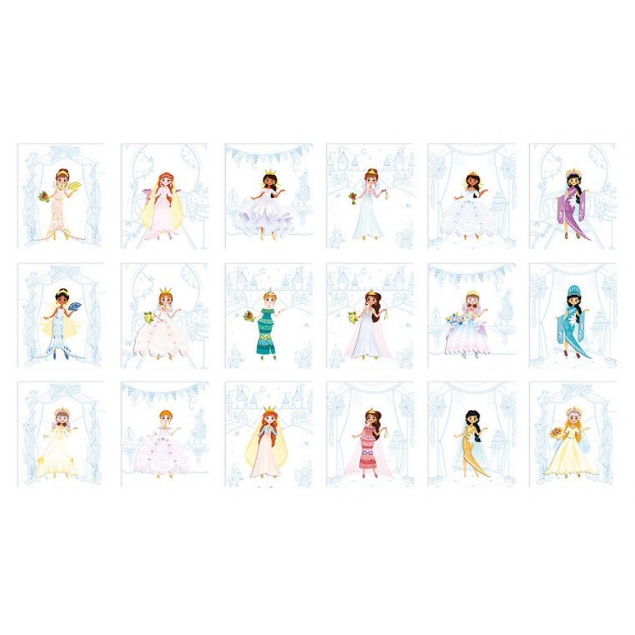 Janod - Zeszyt/kołonotatnik kreatywny Pokaz mody Ślub - Esy Floresy 