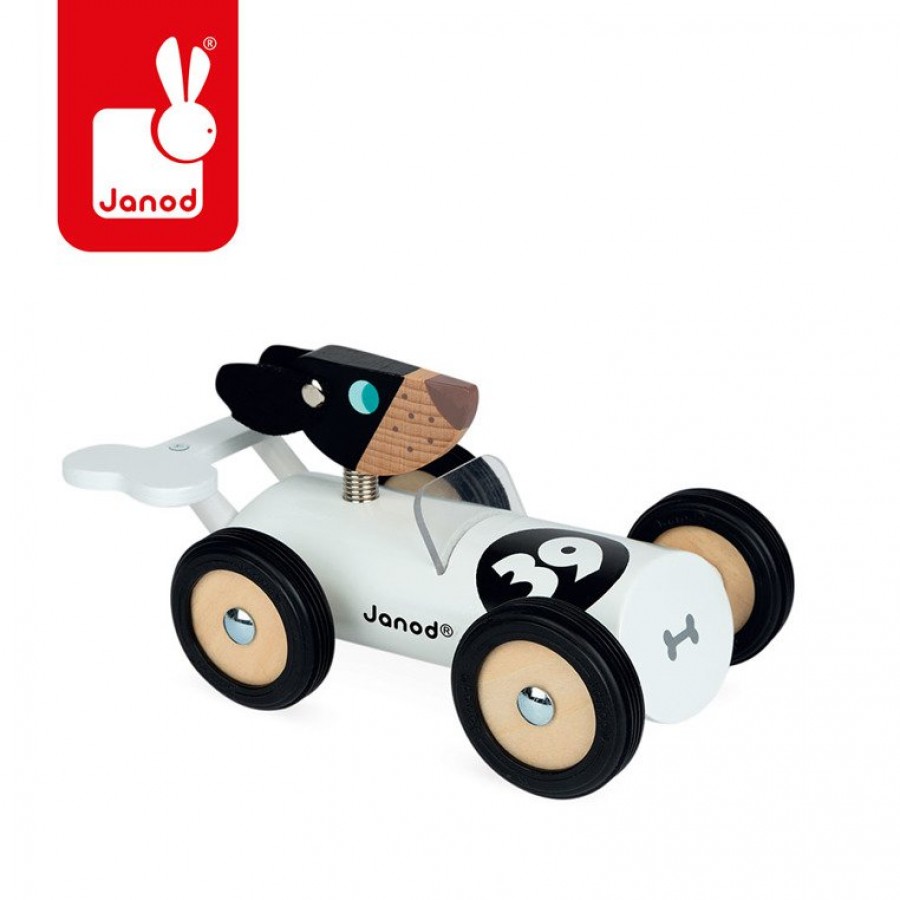 Janod - Drewniany samochód w stylu retro Spirit Bernard - Esy Floresy 