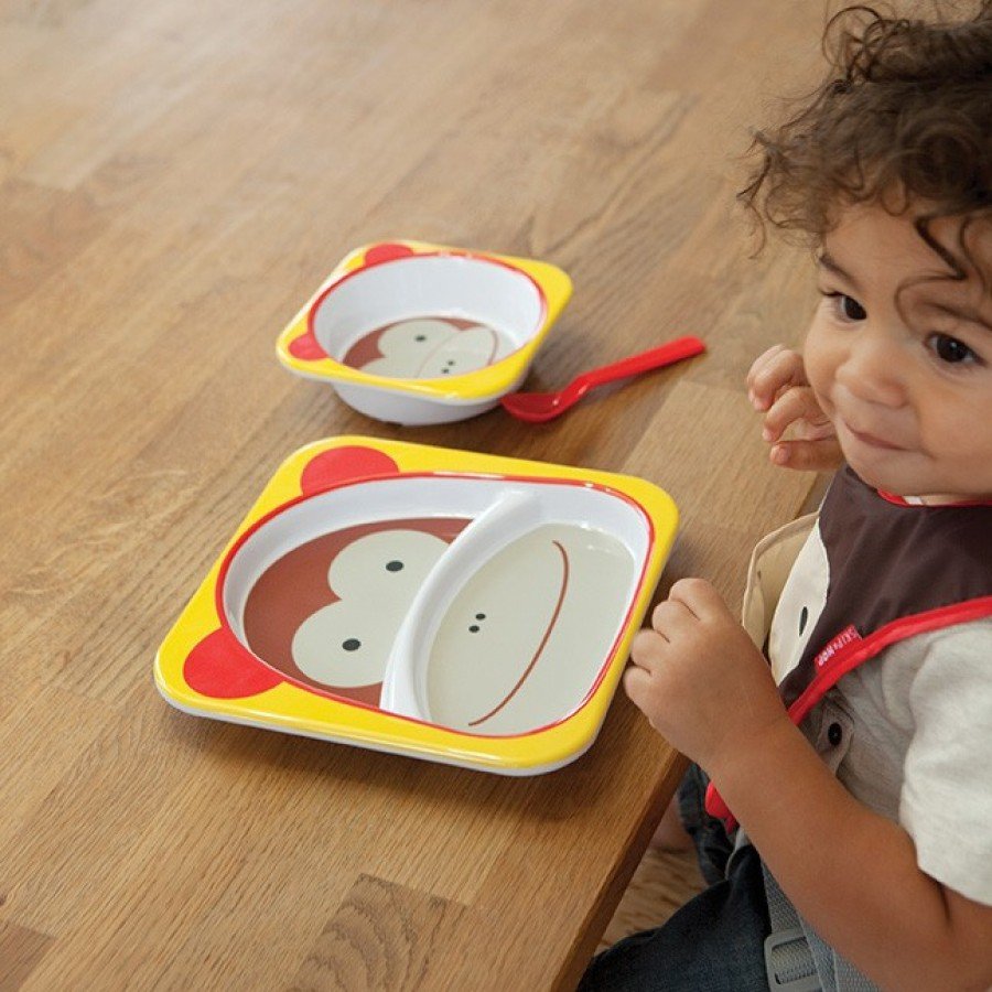 Skip Hop - Zestaw jedzeniowy Zoo Małpa - Esy Floresy 