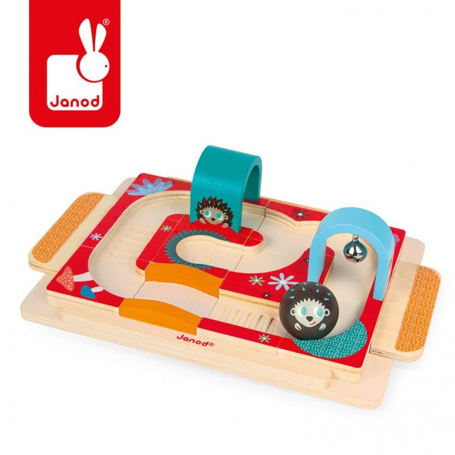 Janod - Układanka-tor dla kuli Jeżyk - Esy Floresy 