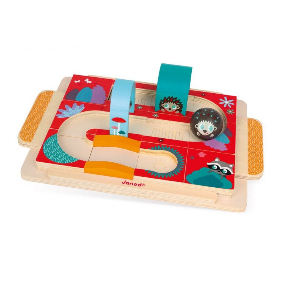 Janod - Układanka-tor dla kuli Jeżyk - Esy Floresy 