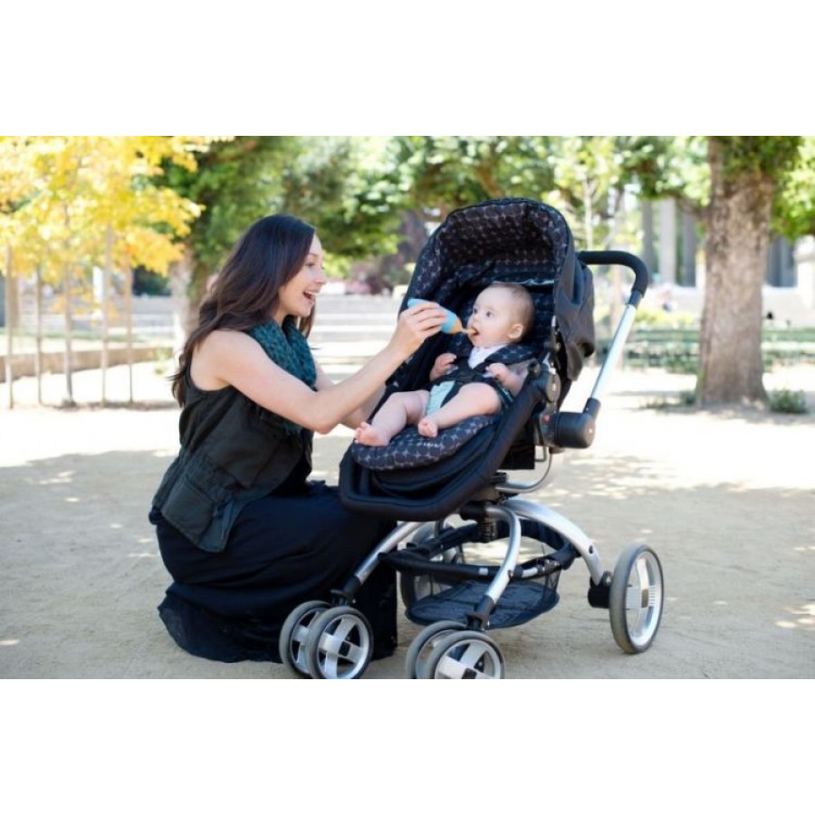 Boon - Łyżeczka z zasobnikiem Blue - Esy Floresy 