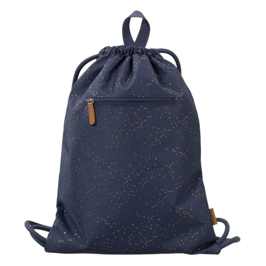  Fresk - Plecak worek Złote kropki Indigo - Esy Floresy 