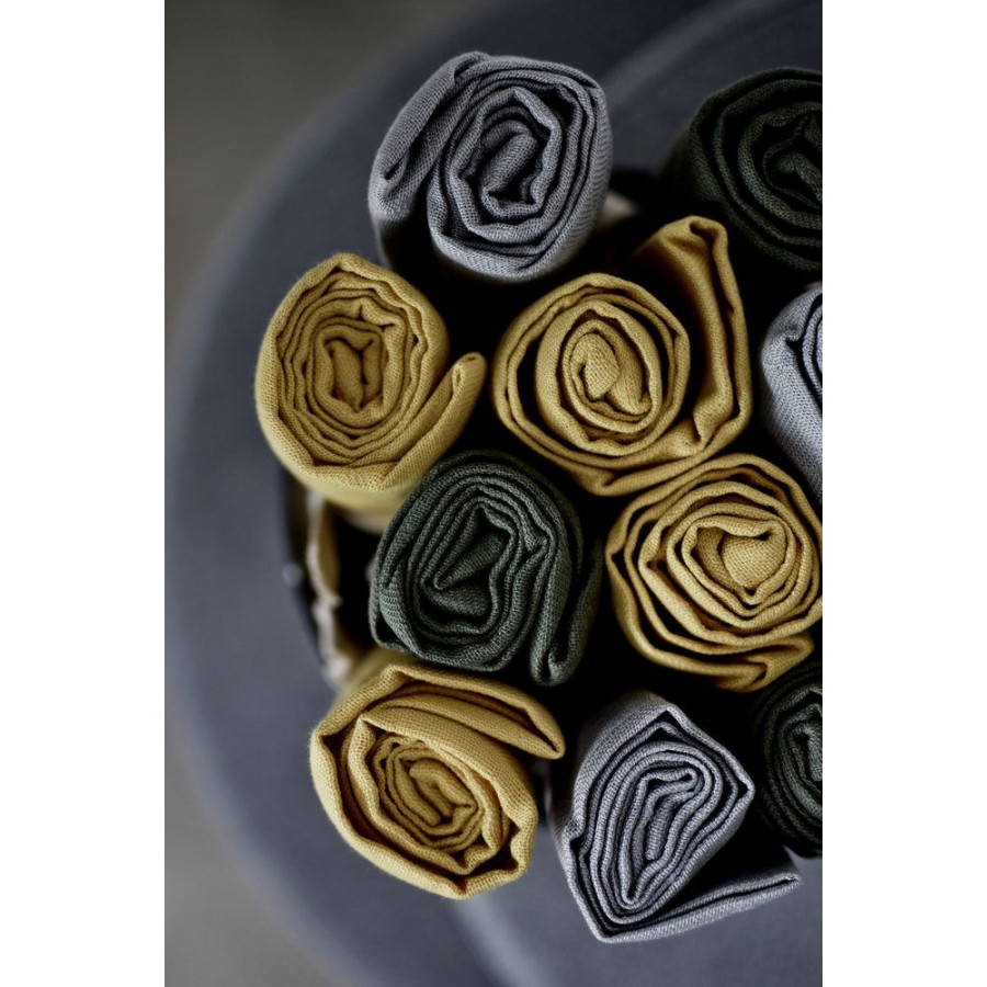 Filibabba - Pieluszka muślinowa 65 x 65 cm Pale banana - Esy Floresy 