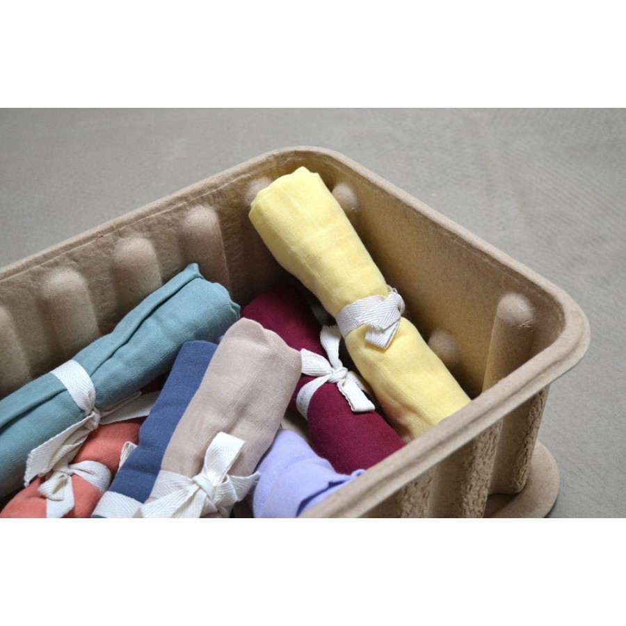 Filibabba - Pieluszka muślinowa 65 x 65 cm Pale banana - Esy Floresy 