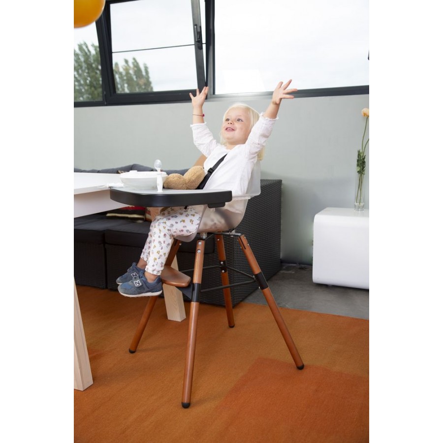 Childhome - Krzesełko do karmienia Evolu 2 Nut/Frosted - Esy Floresy 