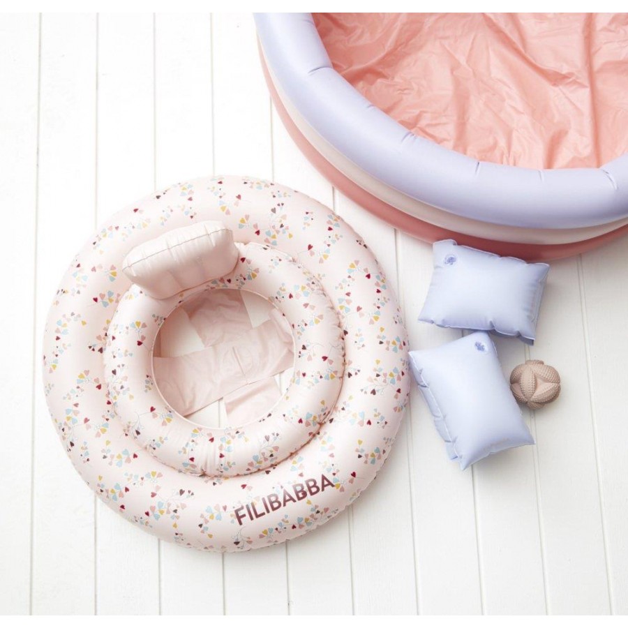  Filibabba Kółko do pływania Baby Alfie Botanical love - Esy Floresy 