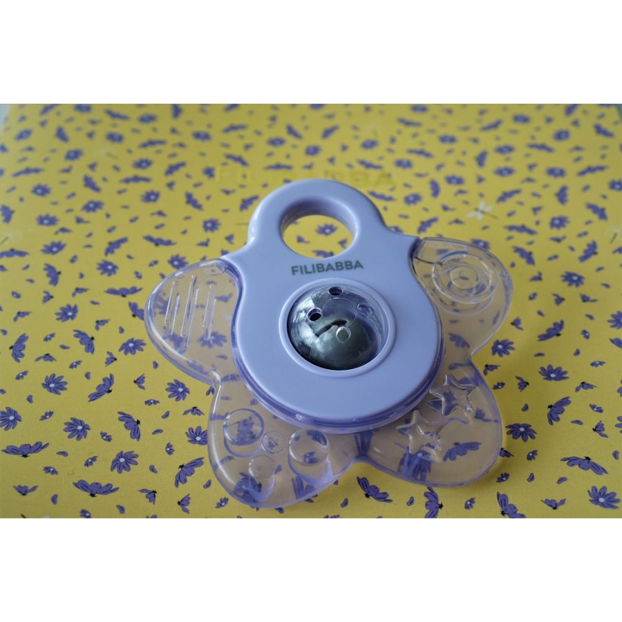 Filibabba - Gryzak chłodzący Cooling Star 2 szt. Rose - Esy Floresy 