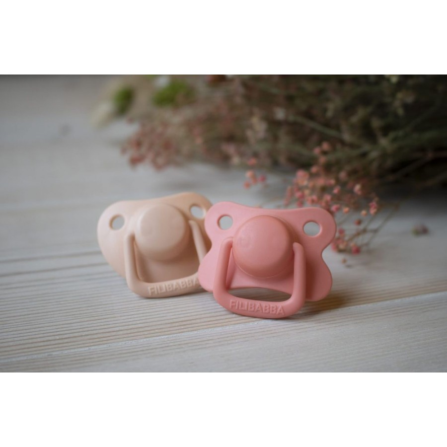 Filibabba Smoczki 2 szt. 6m+ Coral - Esy Floresy 