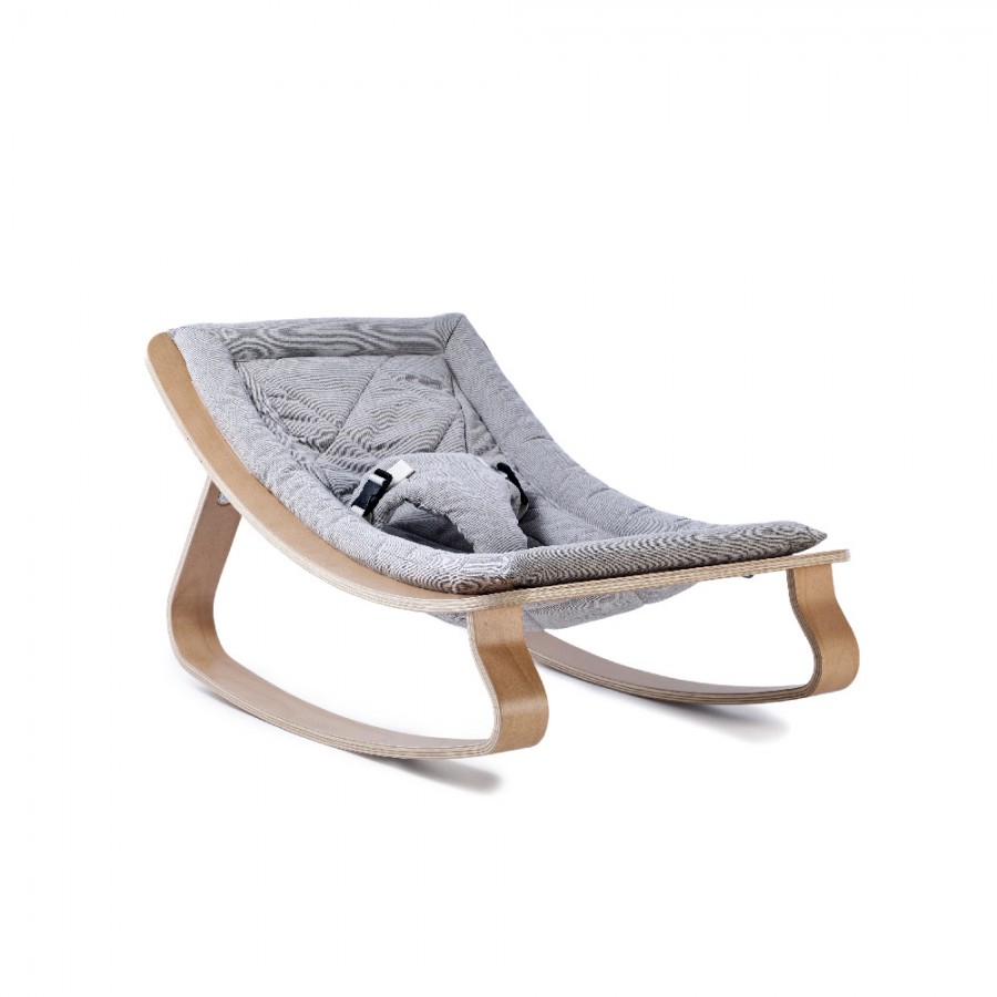  Charlie Crane Siedzisko do leżaczka Levo Sweet grey - Esy Floresy 