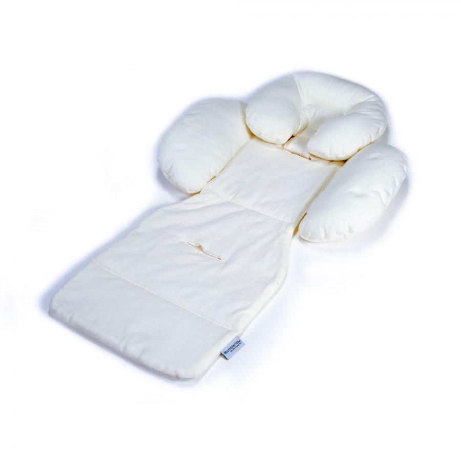 Bumbleride Wkładka niemowlęca do wózka (2020) z bawełny organicznej - Esy Floresy 