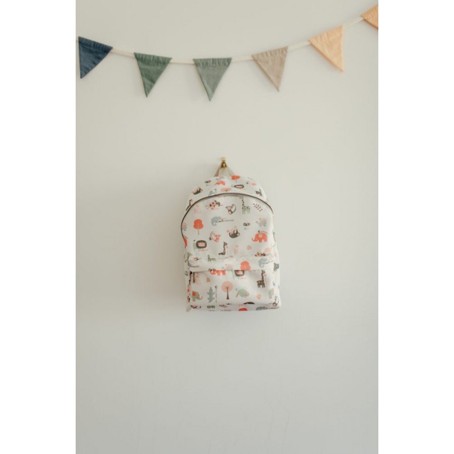 My Bag's Plecak dziecięcy Animals Pink - Esy Floresy 