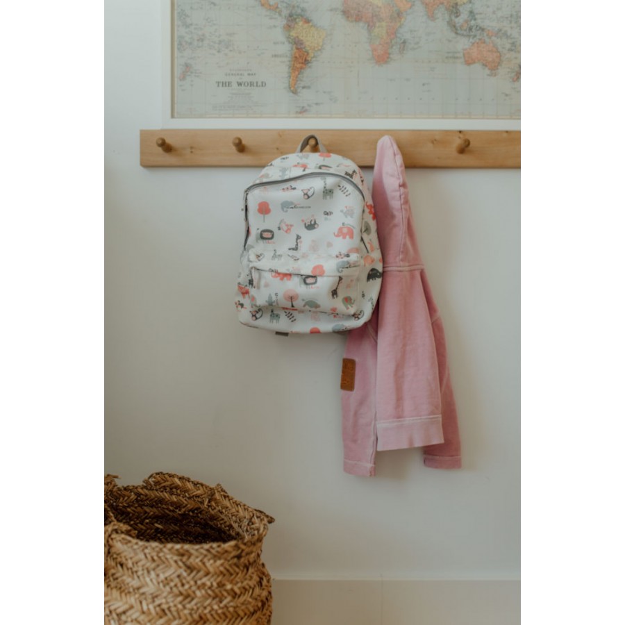 My Bag's Plecak dziecięcy Animals Pink - Esy Floresy 