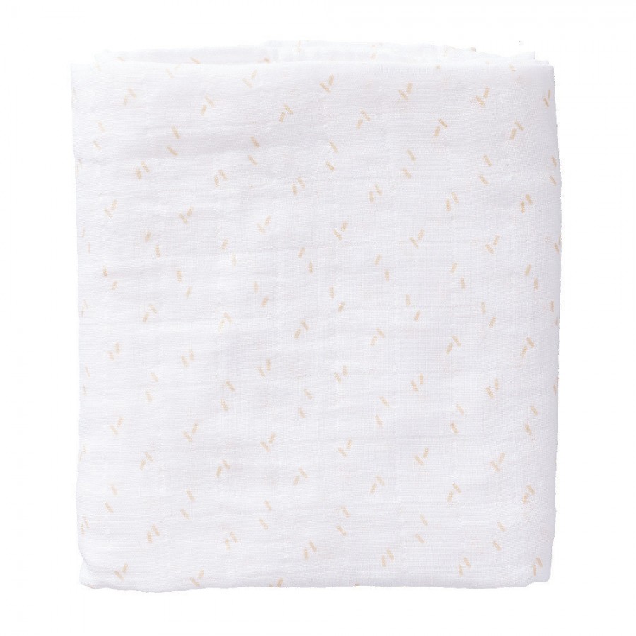 Fresk Pieluszki muślinowe zestaw 2 szt. 120 x 120 cm Łabędź OLD - Esy Floresy 