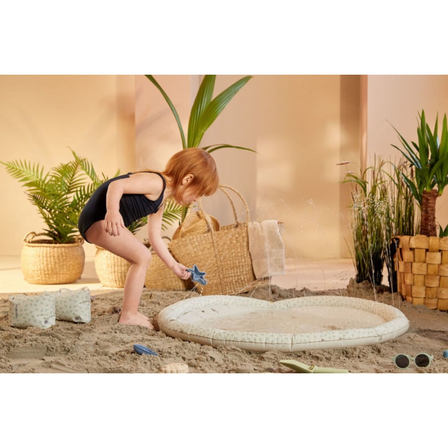 Filibabba Basen tryskający wodą Ø 100 cm Alfie Breezy harmony Tender green - Esy Floresy 