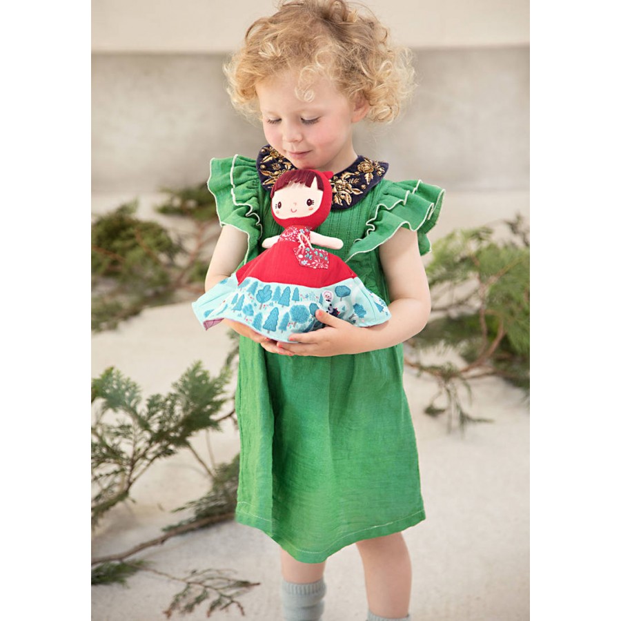 LILLIPUTIENS Pacynka 3w1 Czerwony kapturek 12 m+ - Esy Floresy 