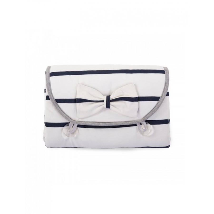 Childhome - Mata do przewijania Angel jersey marin - Esy Floresy 