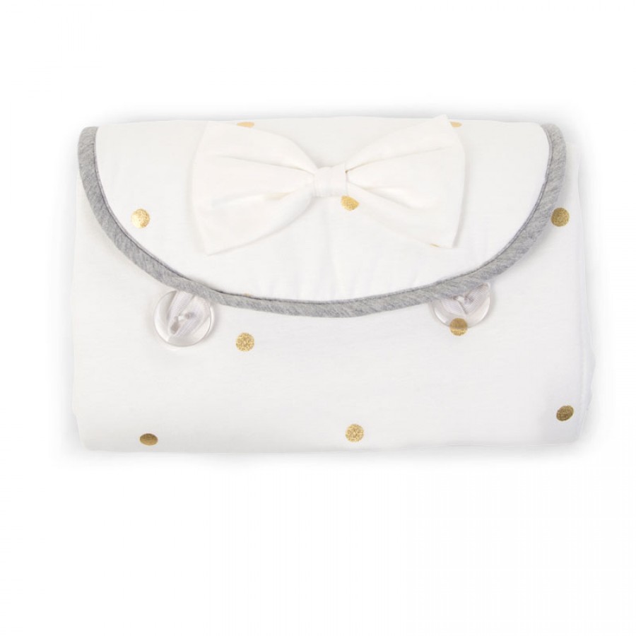 Childhome - Mata do przewijania Angel Gold Dots - Esy Floresy 