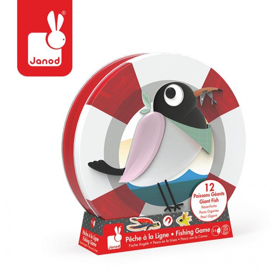 Janod - Zestaw do łowienia magnetyczny Ocean - Esy Floresy 