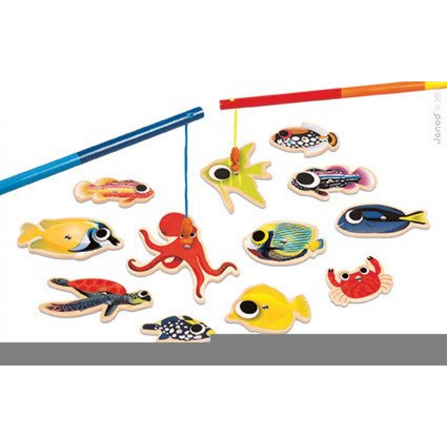 Janod - Zestaw do łowienia magnetyczny Ocean - Esy Floresy 