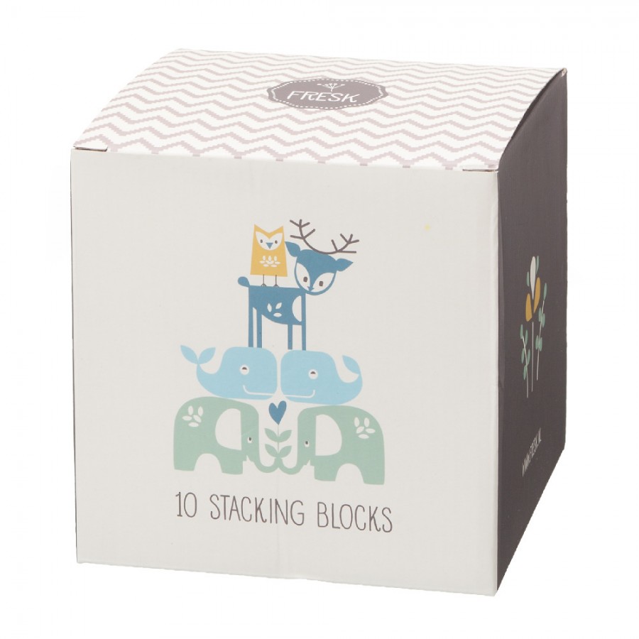 Fresk - Piramida edukacyjna Alfabet i Cyfry Blue - Esy Floresy 