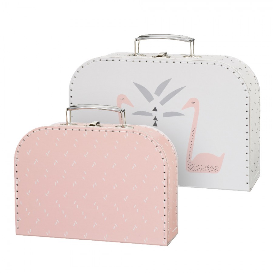  Fresk - Zestaw walizek 2 szt. Łabędź - Esy Floresy 