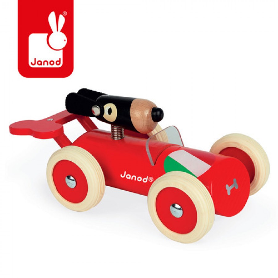 Janod - Drewniany samochód w stylu retro Spirit Marco - Esy Floresy 