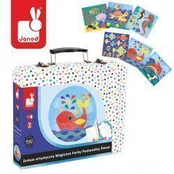 Janod - Zestaw artystyczny Magiczne farby Podwodny Świat | Esy Floresy