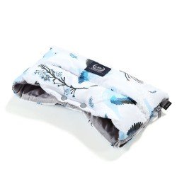 La Millou - Aspen Winterproof Mufka - Blue Birds - Dark Grey | Esy Floresy