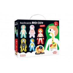 CzuCzu Duuuże puzzle Moje ciało dla dzieci 3+ | Esy Floresy