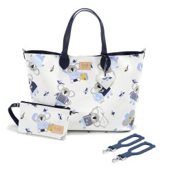 La Millou - Torba Large z saszetką - Hello World - Premium by Katarzyna Zielińska | Esy Floresy