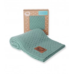 Pink no more -  Kocyk dziany Green garden | Esy Floresy